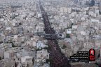 مراسم تشییع پیکر آیت الله خامنه ای در تهران با حضور میلیونی مردم آغاز شد