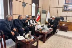 دیدار سرپرست سفارت افغانستان در تهران با رئیس دیوان عالی ایران